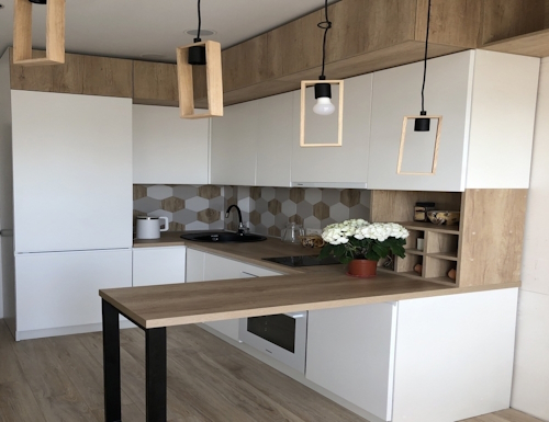 кухни с барной стойкой в Черноголовке