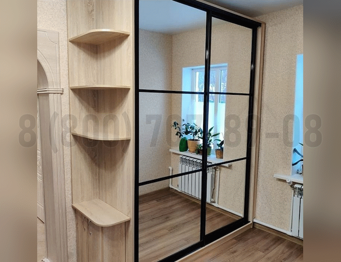 Шкаф в стиле лофт в Черноголовке